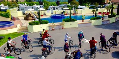 Campeggio Alto Adige - Vacanze con la bicicletta al luxury camping Schlosshof